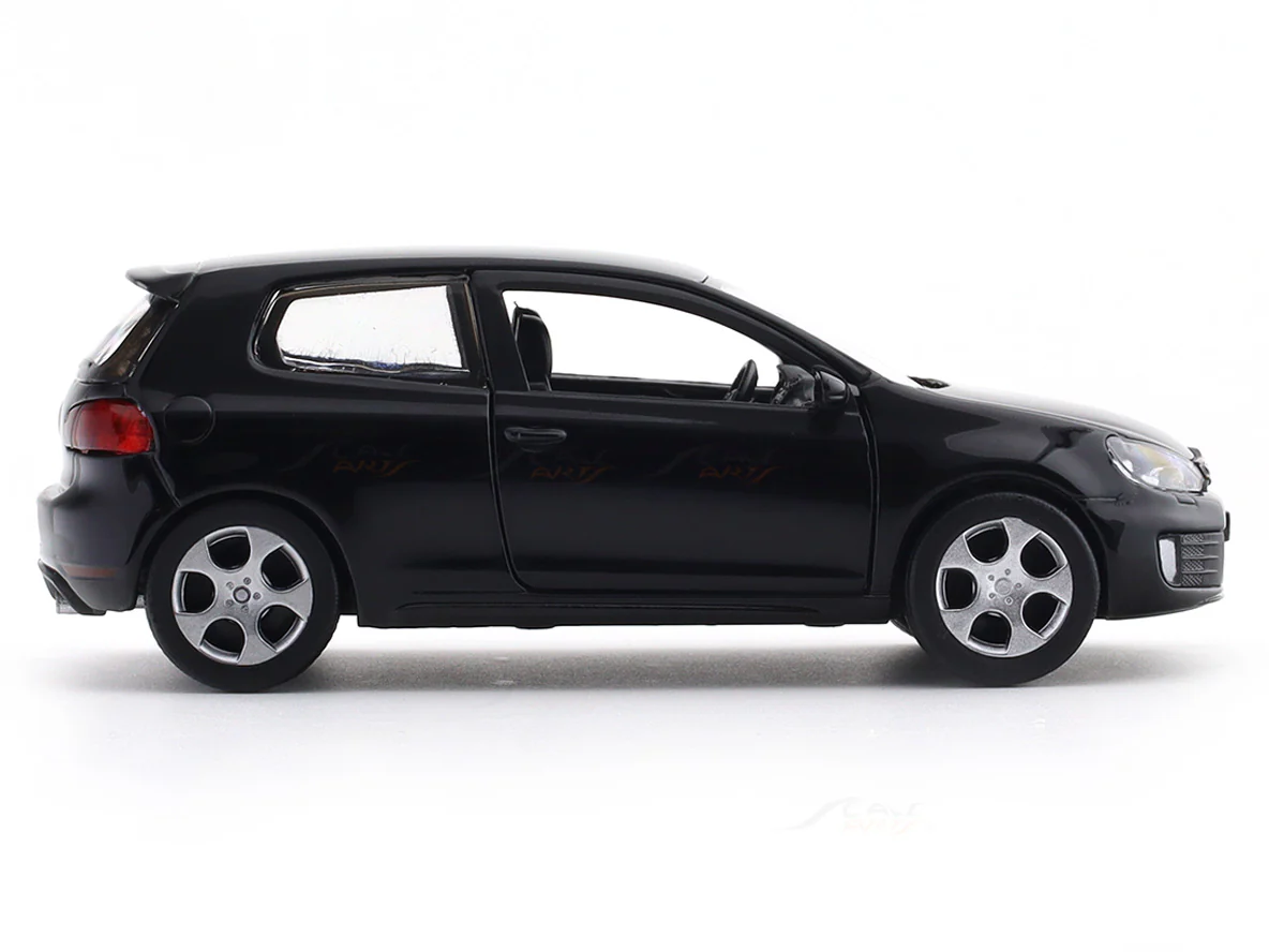 Volkswagen Golf GTi black 1:33-42 RMZ City licensed pull back car scale model - Image 5