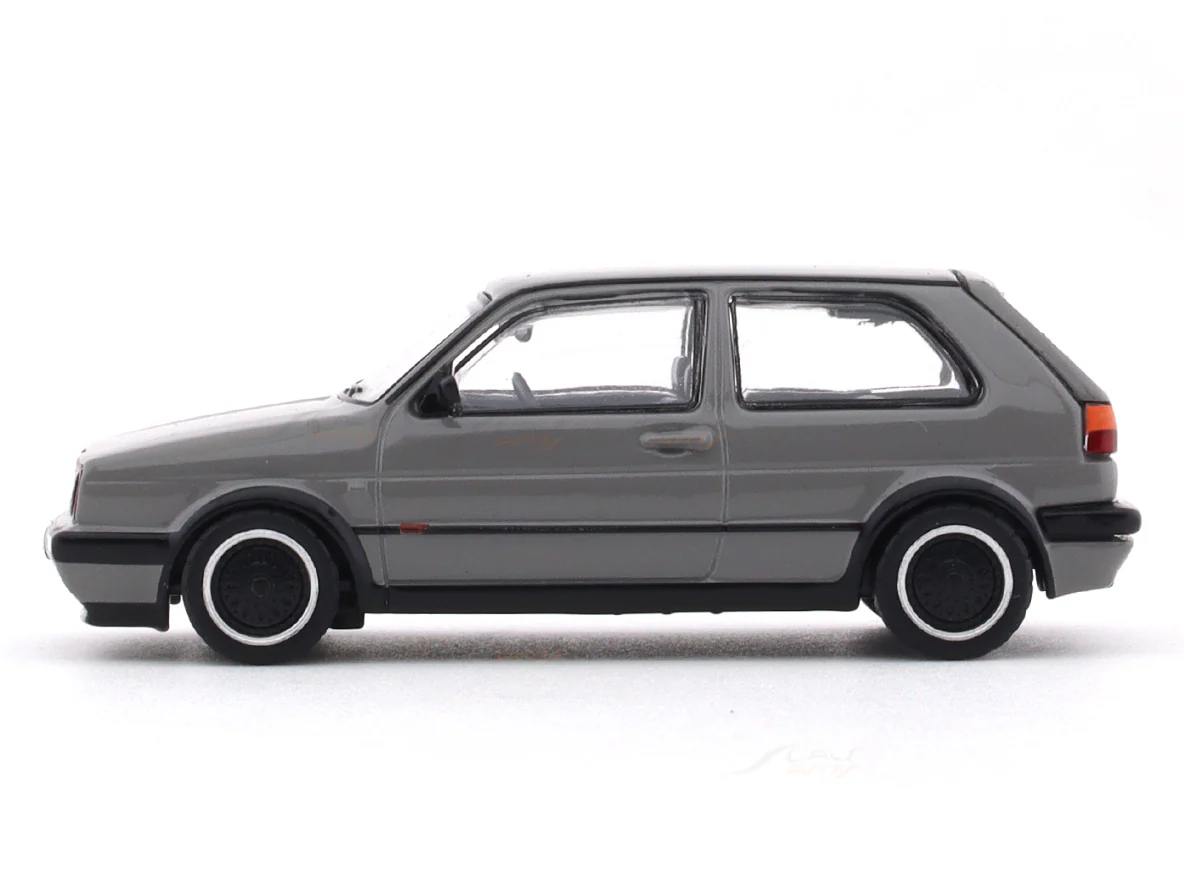Volkswagen Golf GTi MkII grey 1:64 Pop Race diecast scale model car miniature - Image 2