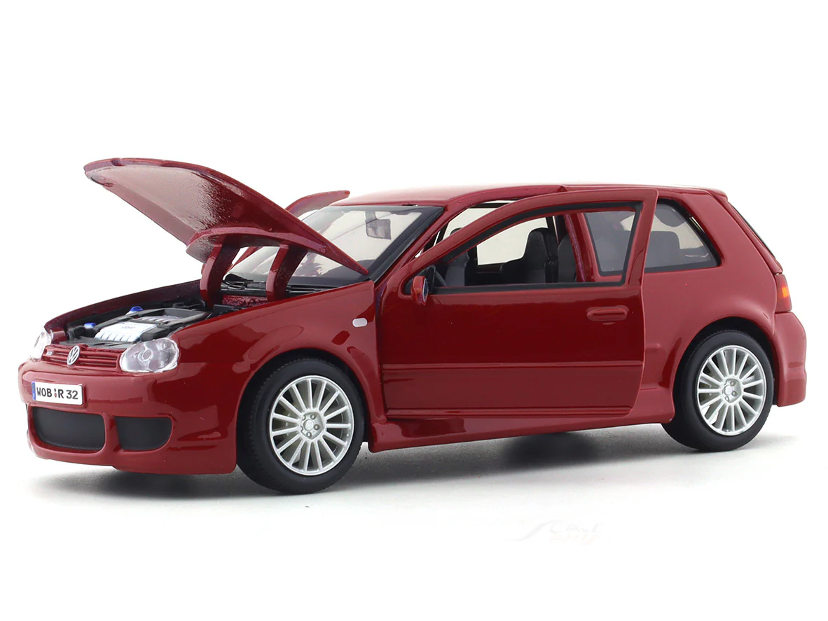 Volkswagen Golf IV R32 Red 1:24 Maisto diecast alloy scale model car - Image 7