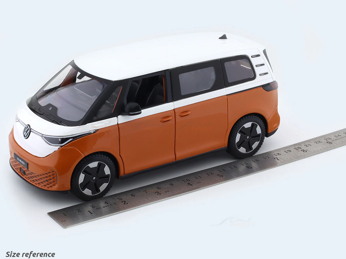 Volkswagen ID Buzz Orange 1:24 Maisto licensed diecast Scale Model car - Image 13