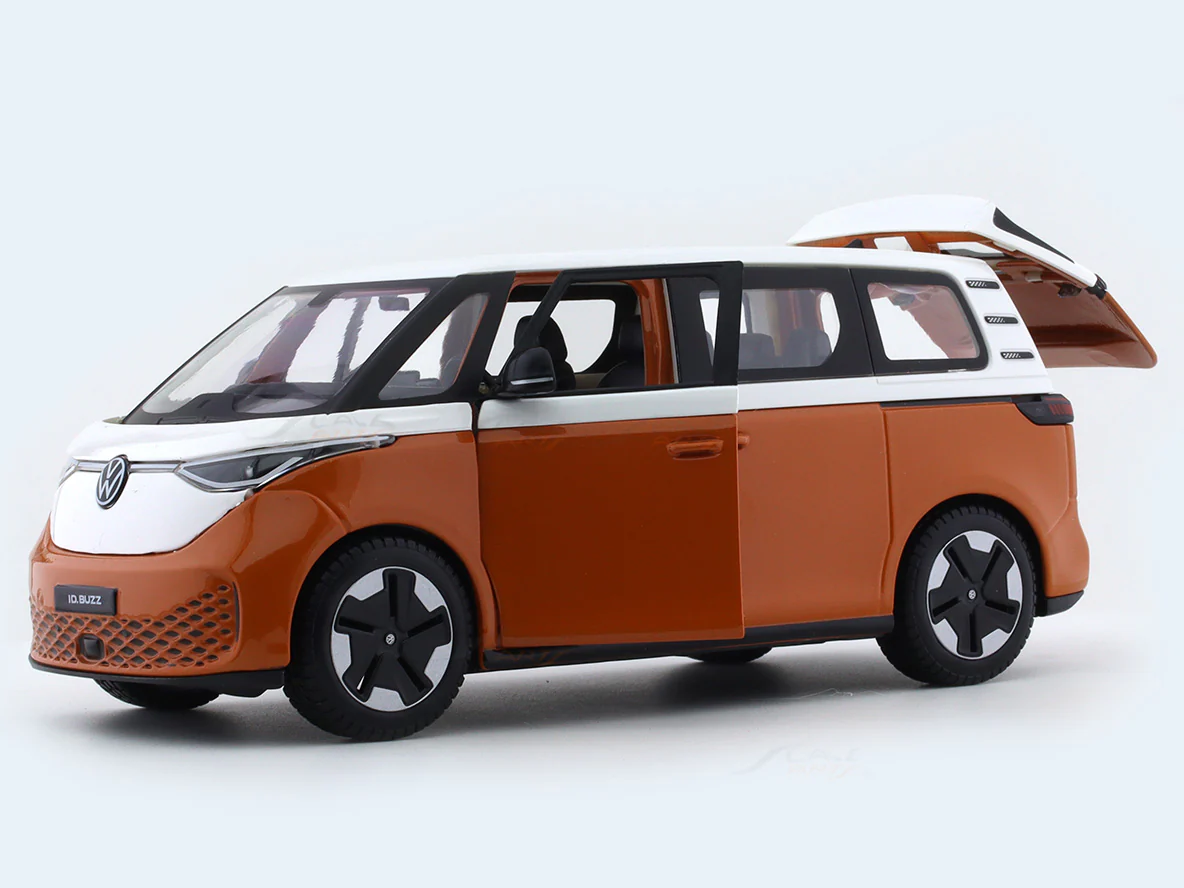 Volkswagen ID Buzz Orange 1:24 Maisto licensed diecast Scale Model car - Image 7