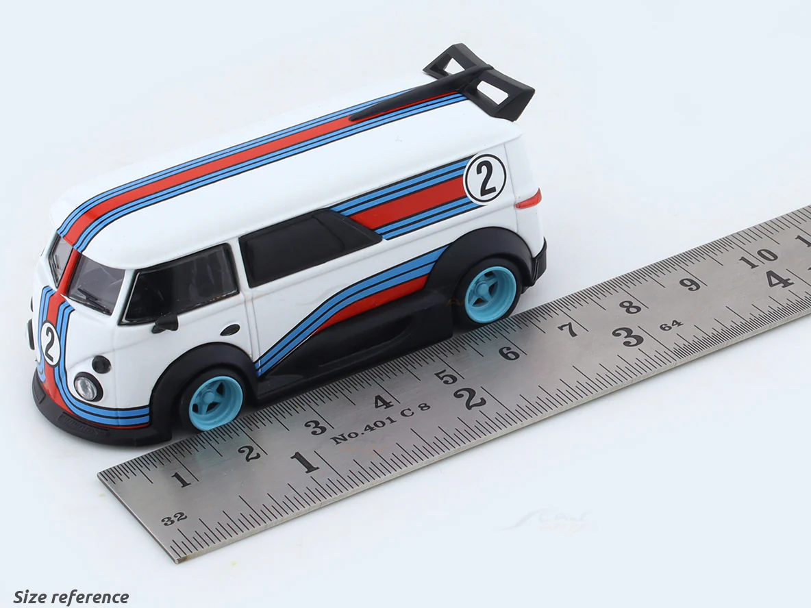 Volkswagen T1 martini 1:64 Mini Dream diecast scale model car miniature - Image 9