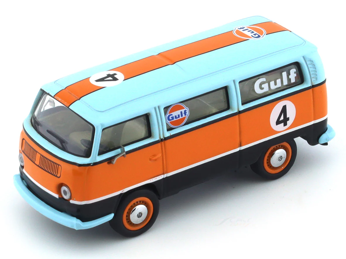 Volkswagen T2 Gulf #4 1:64 Mini Dream diecast scale model van - Image 7