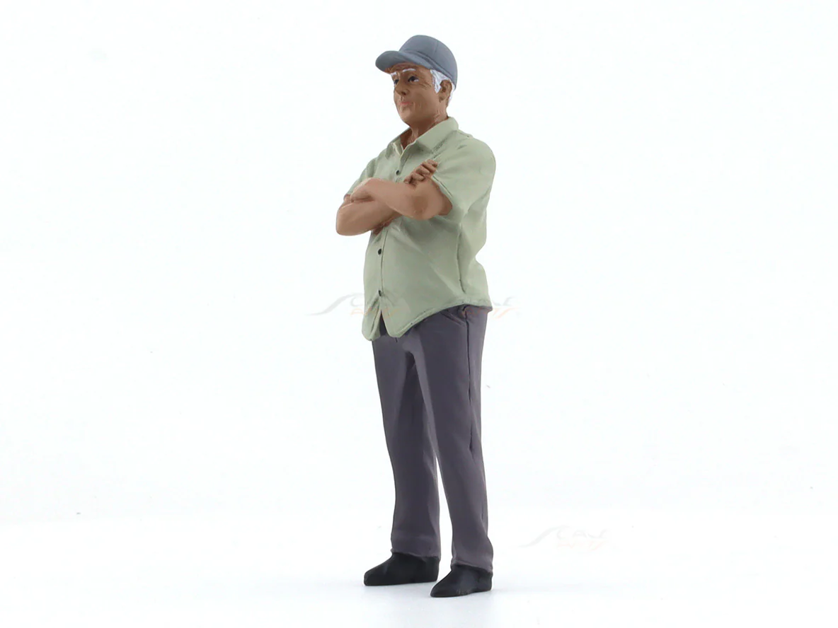 Weekend Car Show figure II 1:18 American Diorama Figure for scale models - Image 2