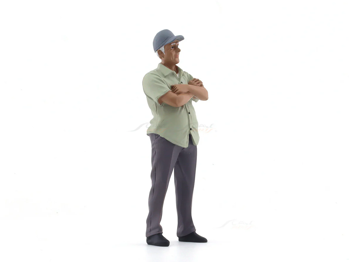 Weekend Car Show figure II 1:18 American Diorama Figure for scale models - Image 3