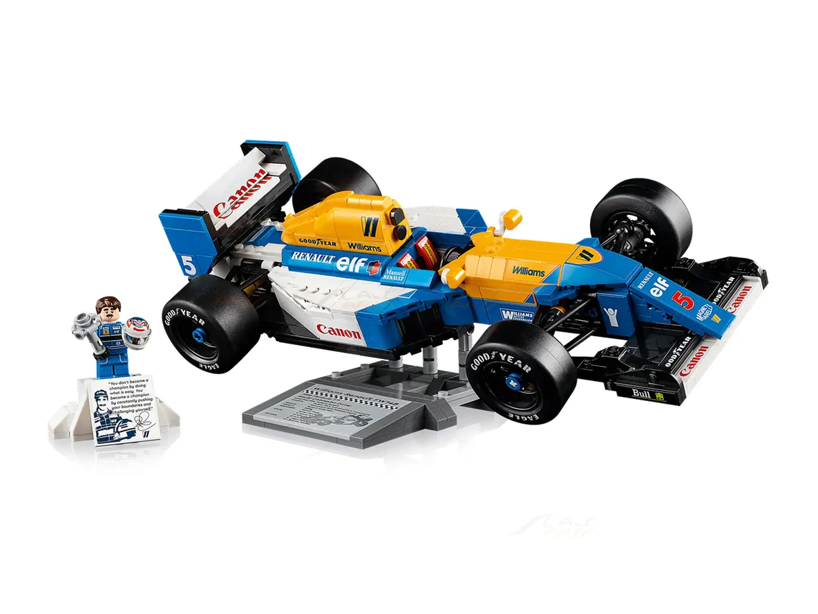 Williams Racing FW14B Nigel Mansell F1 Race Car : LEGO set - Image 10