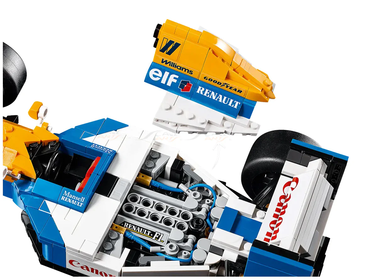 Williams Racing FW14B Nigel Mansell F1 Race Car : LEGO set - Image 7