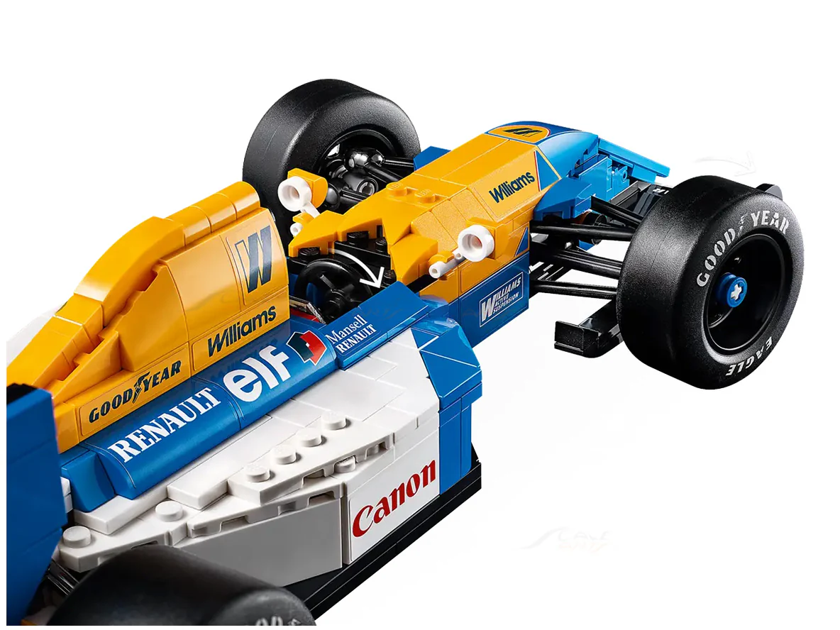 Williams Racing FW14B Nigel Mansell F1 Race Car : LEGO set - Image 8