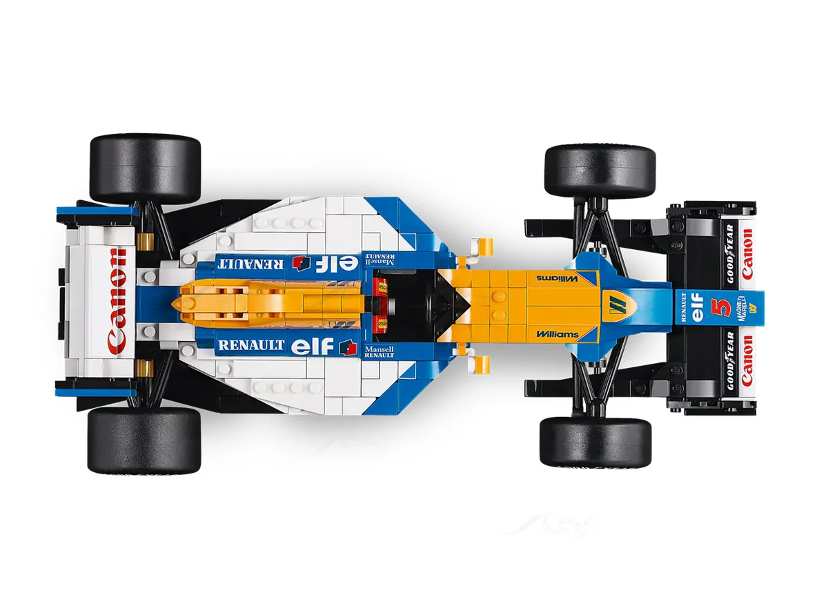 Williams Racing FW14B Nigel Mansell F1 Race Car : LEGO set - Image 9
