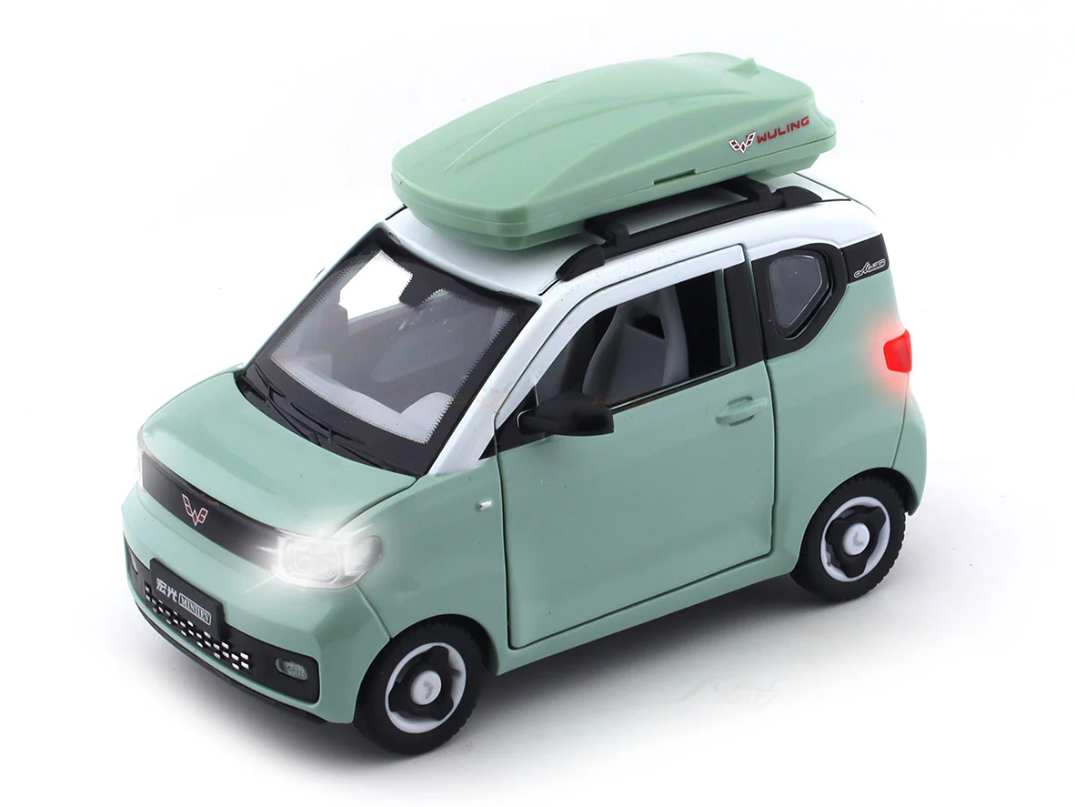 Wuling Micro EV electric car 1:24 diecast toy car alloy toy - Image 13