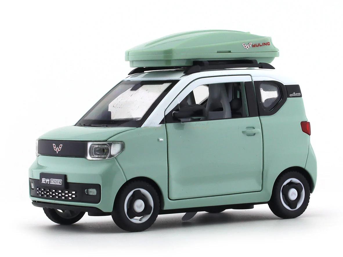 Wuling Micro EV electric car 1:24 diecast toy car alloy toy - Image 3