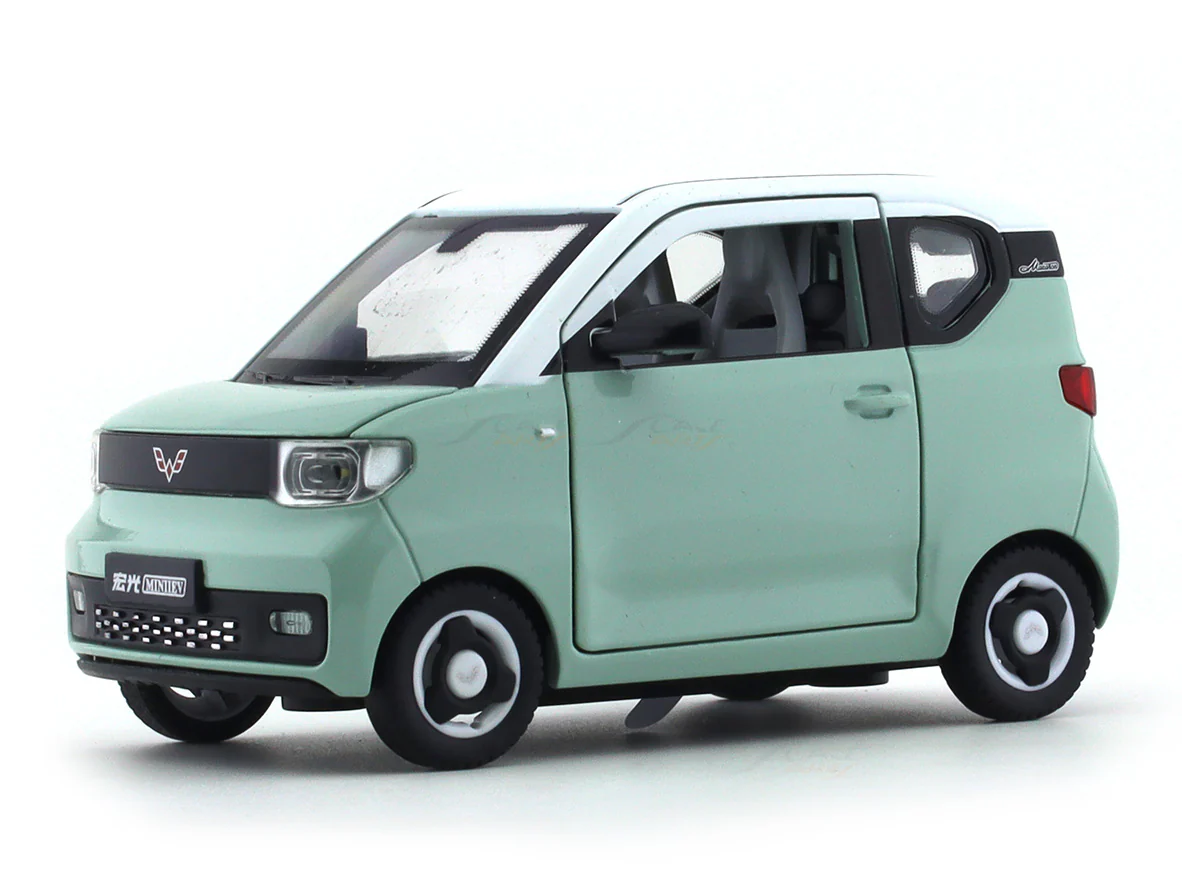 Wuling Micro EV electric car 1:24 diecast toy car alloy toy - Image 4