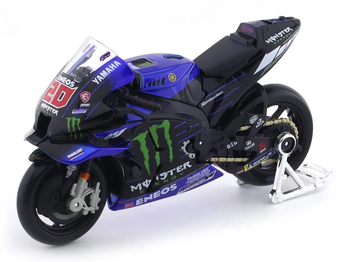 Yamaha Factory Racing Team & Coffee Mug set 1:18 Maisto Scale Model bike collectible - Image 8